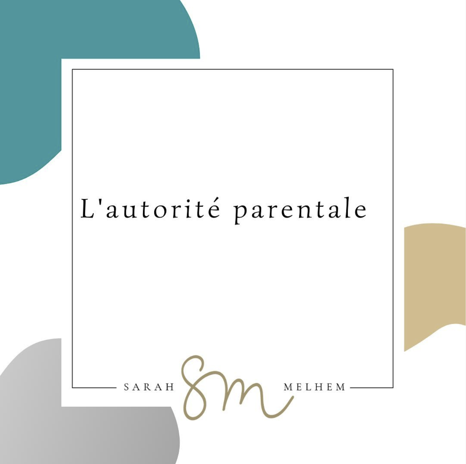Post instagram de Maître MELHEM Avocate en droit des personnes et des Familles à Montpellier - https://www.instagram.com/smelhem.avocat